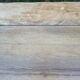 Pairs of benches in light wood and tubular metal