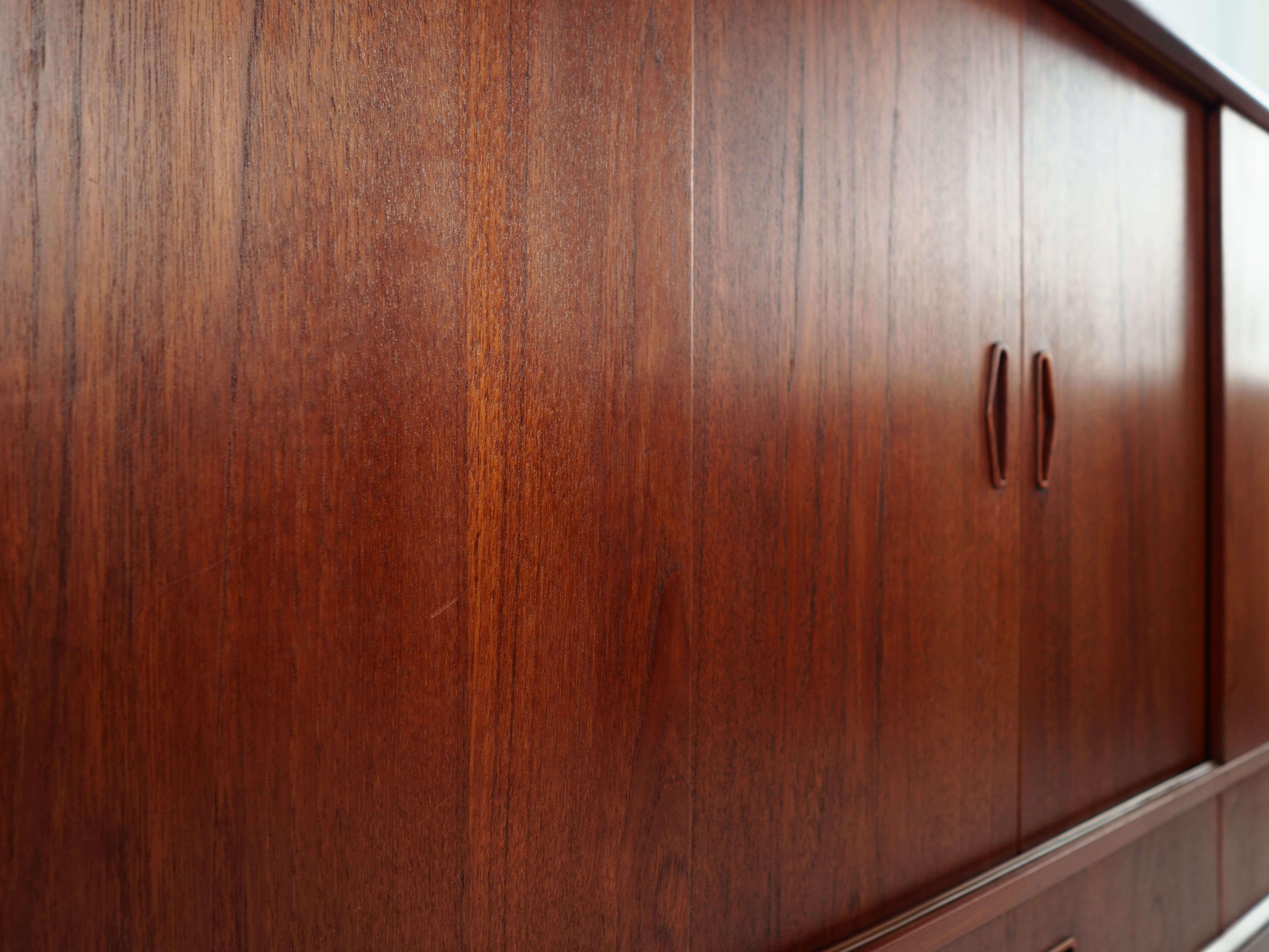 Highboard teak scandinavian design of the 70s