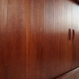 Highboard teak scandinavian design of the 70s