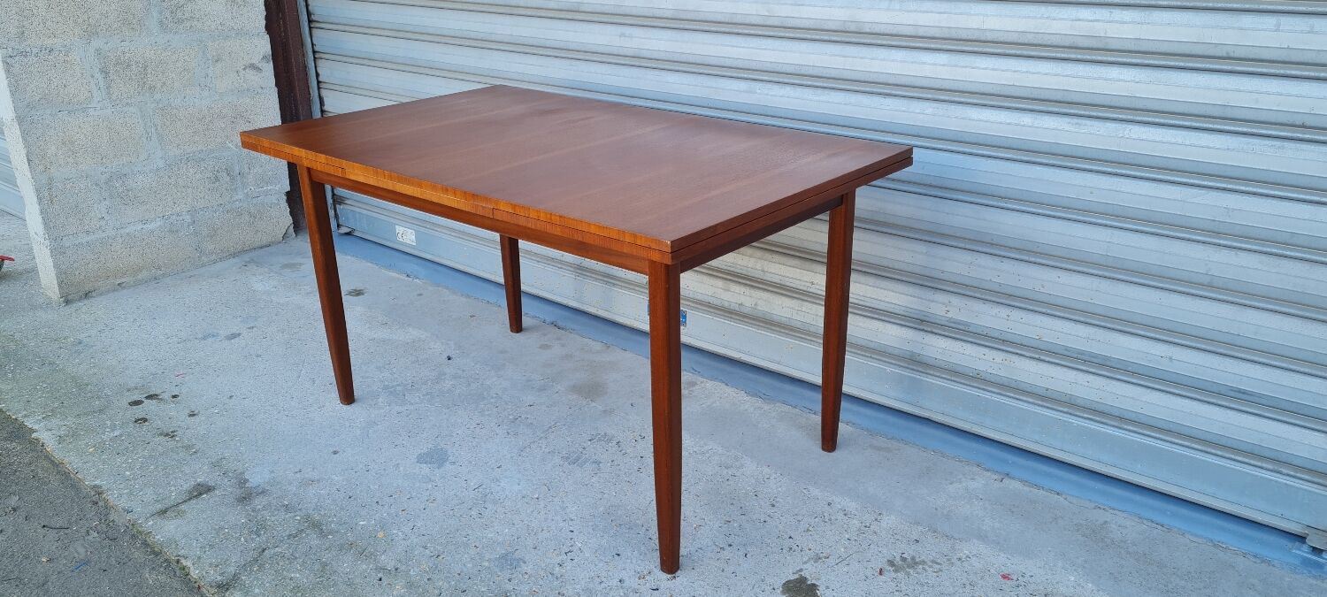 Scandinavian teak table 1960