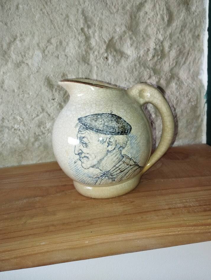 Ceramic jug signed Cazalac
