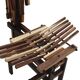 Italian Sculptural Wooden Chairs Sono by Anacleto Spazzapan, 1980s, Set of Two