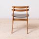 Ensemble de 4 chaises de salle à manger, modèle SAKS par Poul Volther, design danois, années 1960