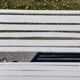 Iron and wood bench of the 50s foldable