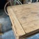 Old 19th century oak farm table