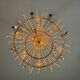Crystal beaded chandelier, circa 1800
