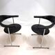 Set of 2 Kaufeld Airport 037 chairs by Geoffrey Harcourt, 1960
