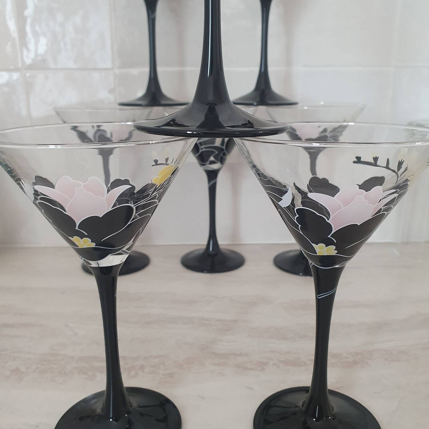 Luminarc Anais cocktail glasses