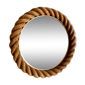 Rope Mirror by Adrien Audoux & Frida Minet, France 1960s