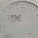 10 mismatched flat plates from Digoin & St Amand