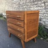 Chest of drawer compass feet