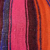 Vintage turkish kilim cushion cover 30x50cm