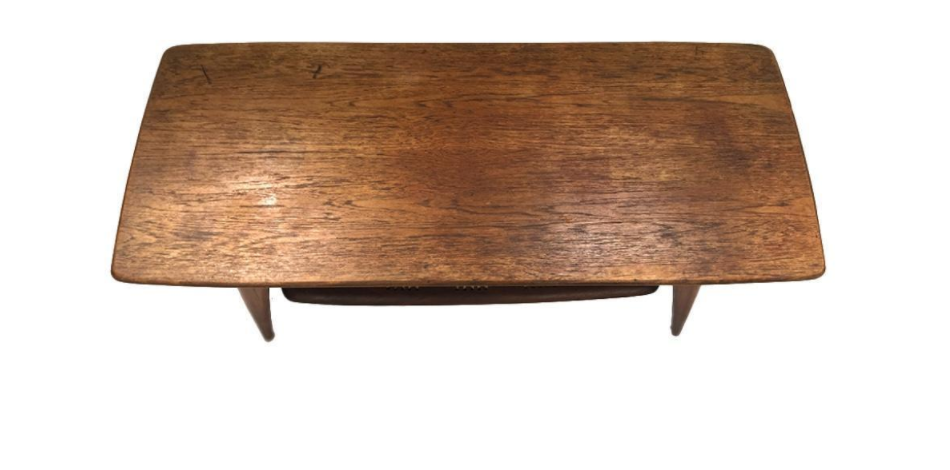 Table basse vintage Webe par Louis van Teeffelen.