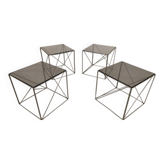 Tables basses max sauze vintage