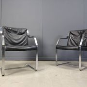 Set of 6 Rudolf Glatzel armchairs for Knoll Art Collection, 1980s