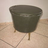 Vintage chest with conical feet