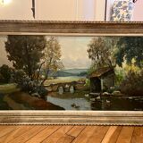 Impressionist painting by Barjety