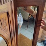 Miroir triptyque art déco chêne