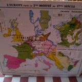 Old school map, by Yves Trotignon of librairie Hatier