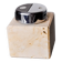 Brutalist lighter by Fratelli Mannelli, travertine, Italy, 1970