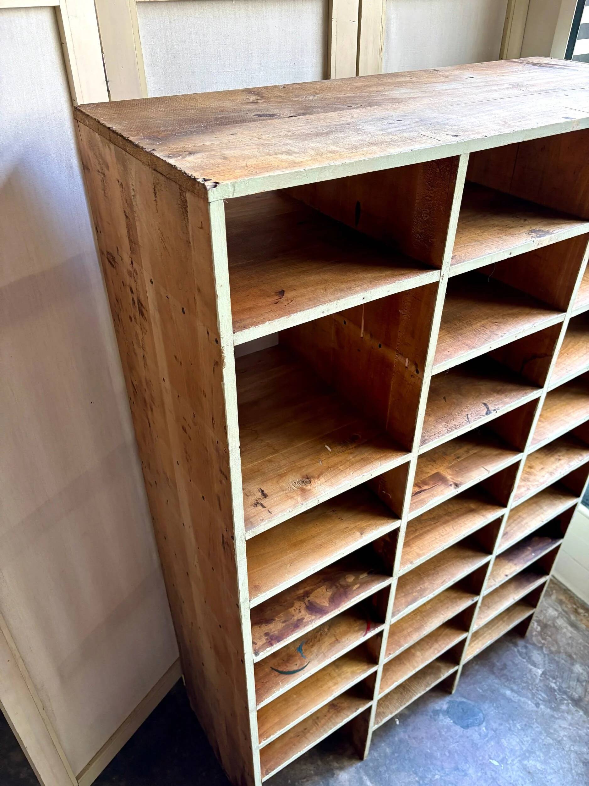 Bookcase, wooden storage unit