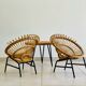 Salon en rotin pour enfants