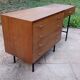 Coiffeuse commode vintage style scandinave Claude Vassal Magasins Pilotes