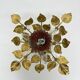 Mid-century design banci style ceiling lamp crystal flower , 1970sMid-centu