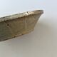 Bowl, hand-turned glazed stoneware catchall signed PY.