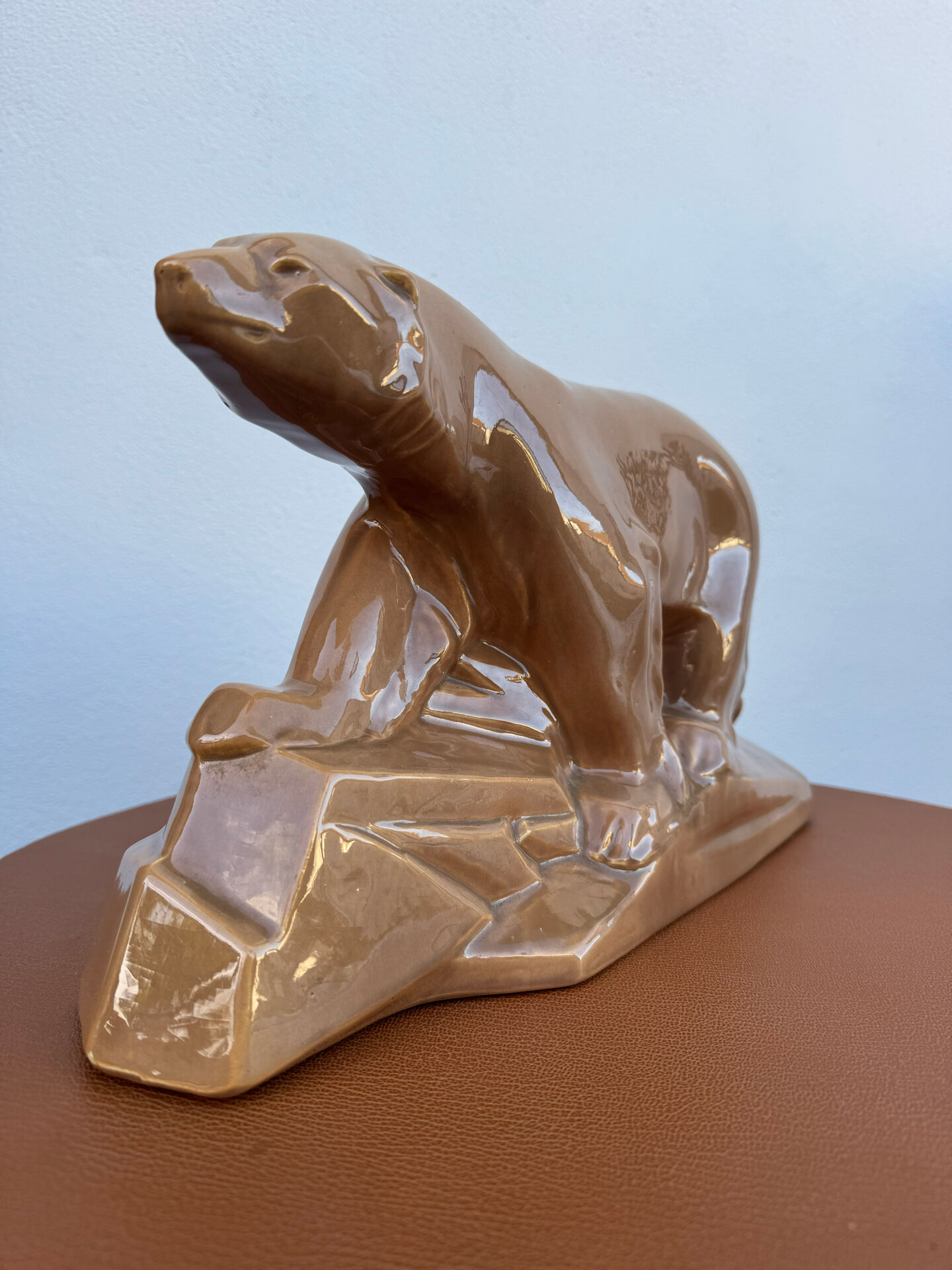 Sculpture ours Art Déco E.Cazaux