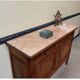 Antique Art Nouveau walnut sideboard, chest of drawers,