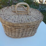 basket suitcase