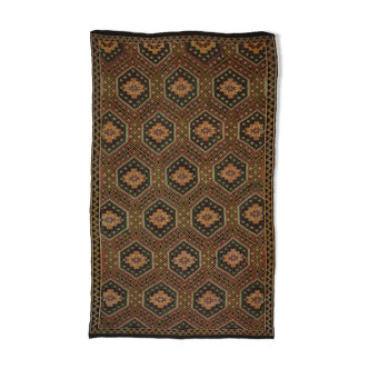 Tapis kilim artisanal d’Anatolie 317 cm x 183 cm