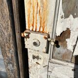 Old wooden door