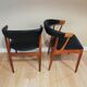 Johaness Anderson pair of scandinavian teak armchair model BA113