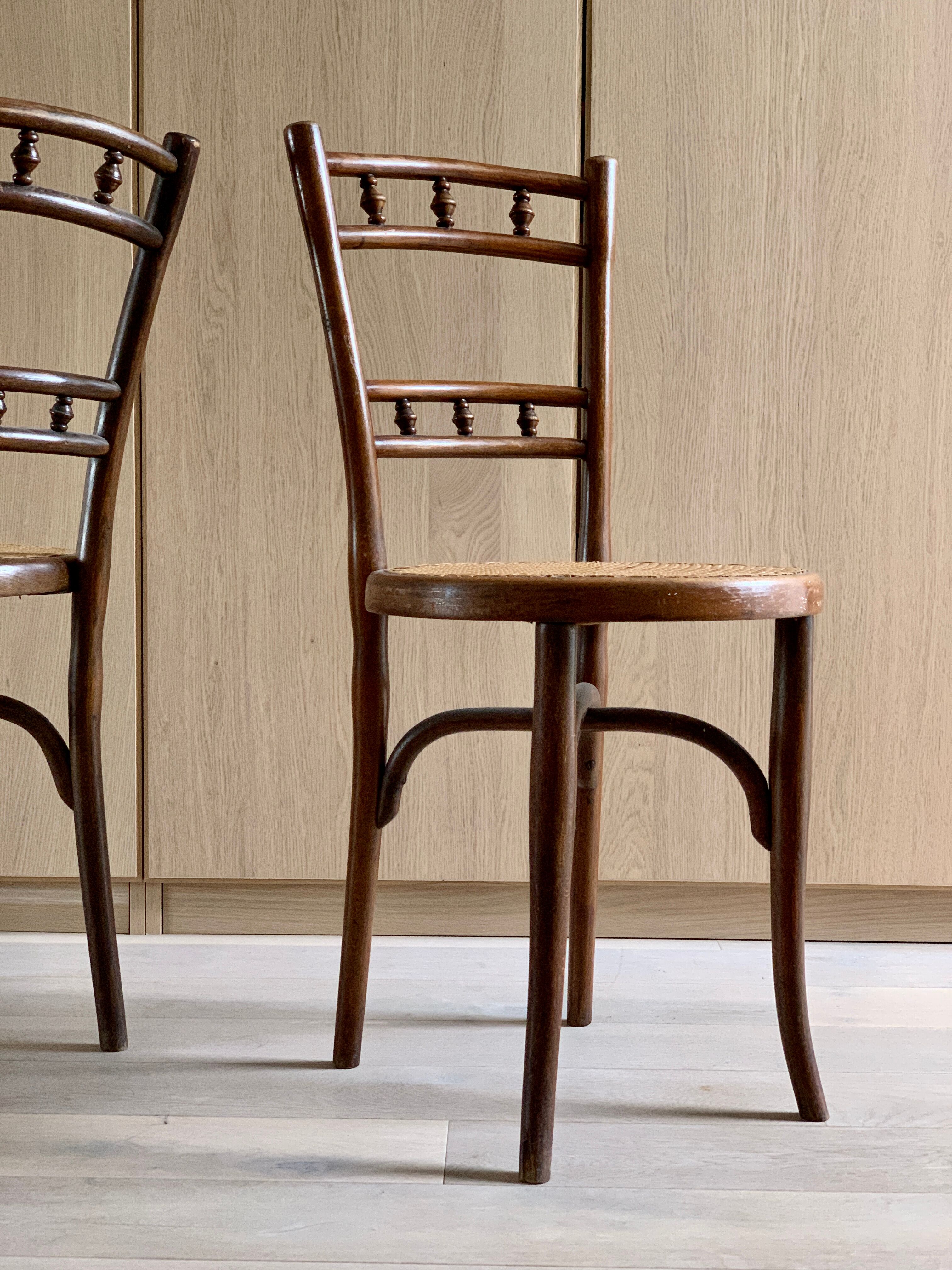 Pair of Thonet chairs