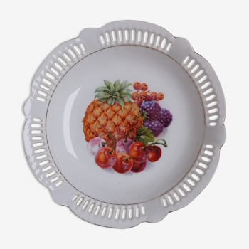 Pineapple decor open plate
