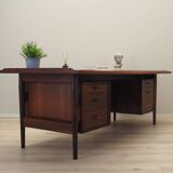 Bureau en palissandre, design danois, années 1960, designer : Arne Vodder, production : Sibast