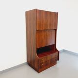 Vintage rosewood top storage cabinet from the 60s