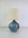 Ceramic ball lamp by Dany & Michel Woop in Grimaud, vintage