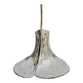 Kalmar Franken glass hanging lamp model Tulip