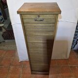 Classeur à rideau ancien en chêne