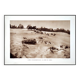 Ermenonville, the sea of sand. Photo board printed in 1934.