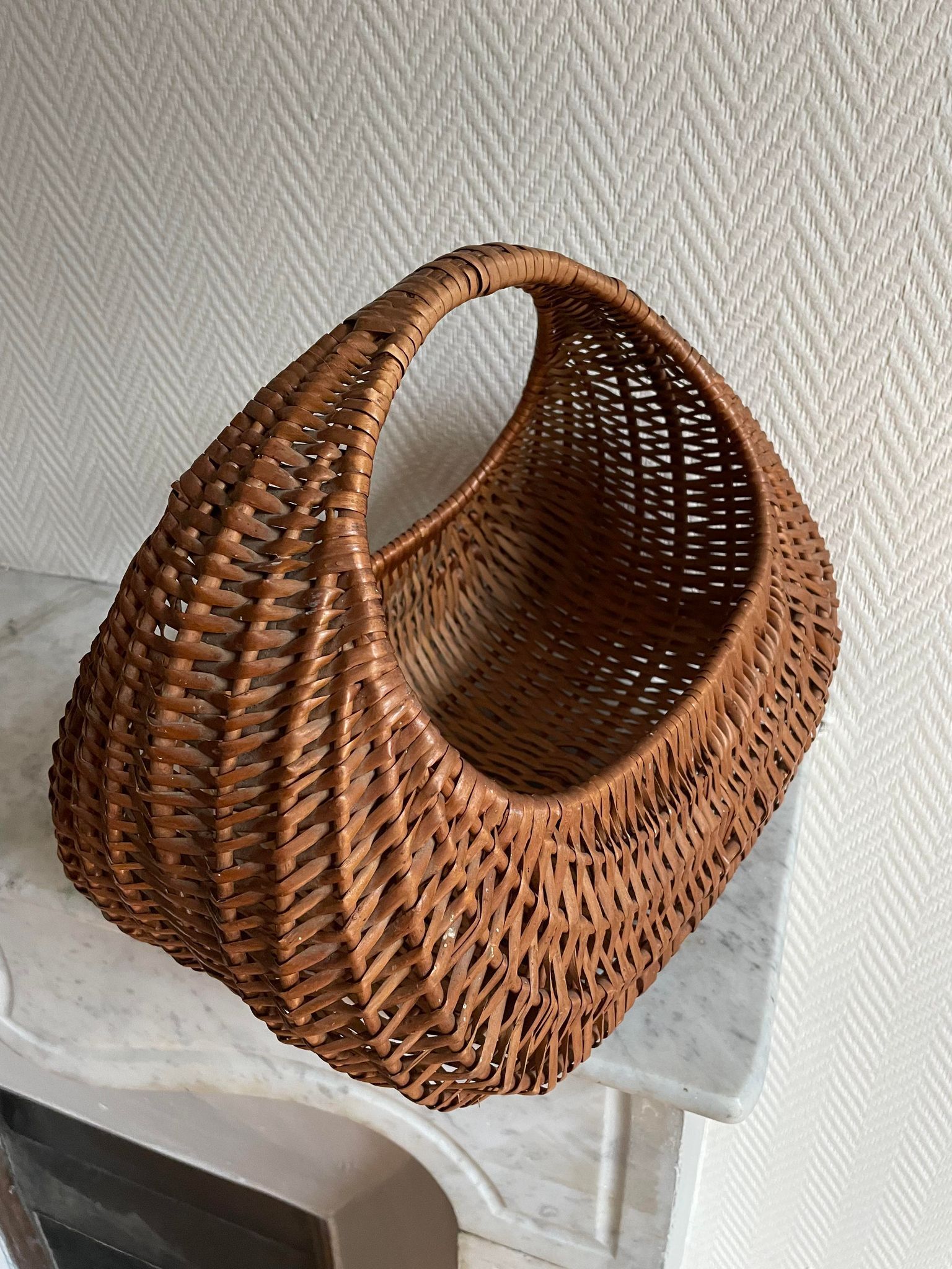 Panier osier gondole