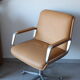 Delta 2000 Wilkhahn armchair in camel leather