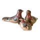 Tonala bird trio, Mexican ceramic