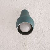 1950s/60s Scandinavian Blue Wall Lamp
