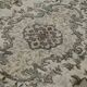 Overdyed Wool Vintage Handmade Carved Rug 183 cm x 293 cm