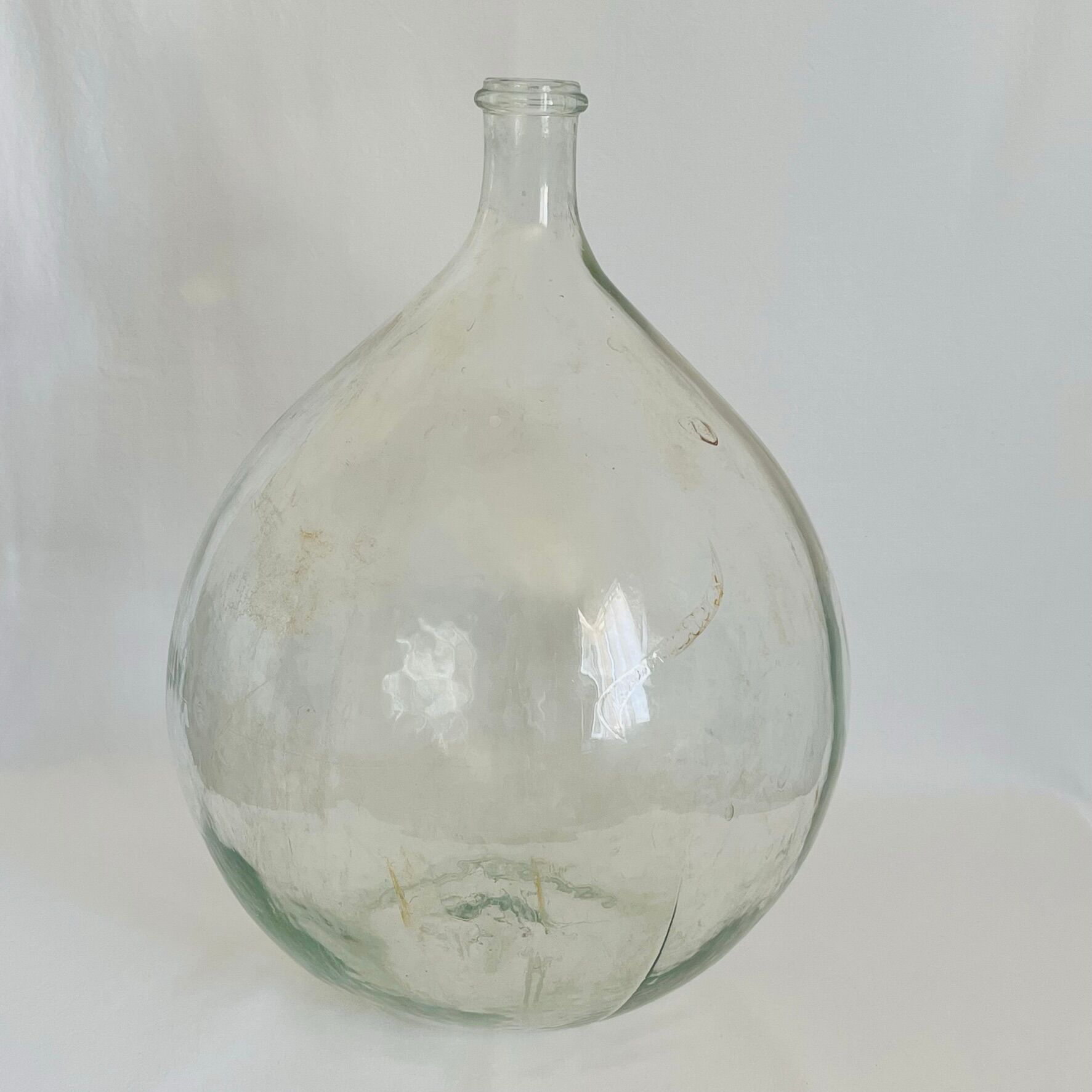 Demijohn old 31L transparent