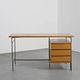 Modernist Desk by ARP, Minvielle France circa 1955